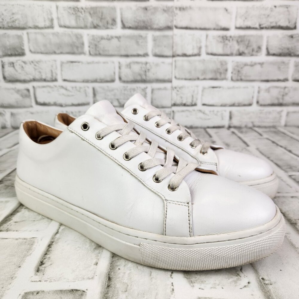 Thursday Boot Everyday Men's Size 12.5 White Premier Low Top Leather Casual Shoe